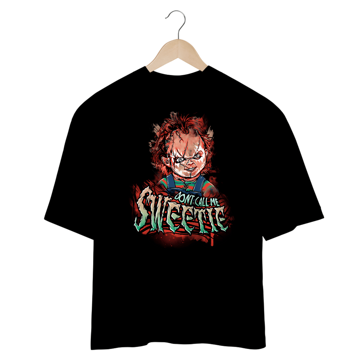 Nome do produto: Camisetas Oversized Chucky
