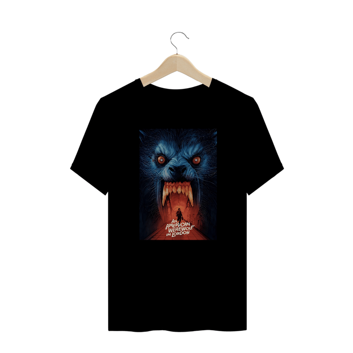 Nome do produto: Camisetas Plus Size American Wolf