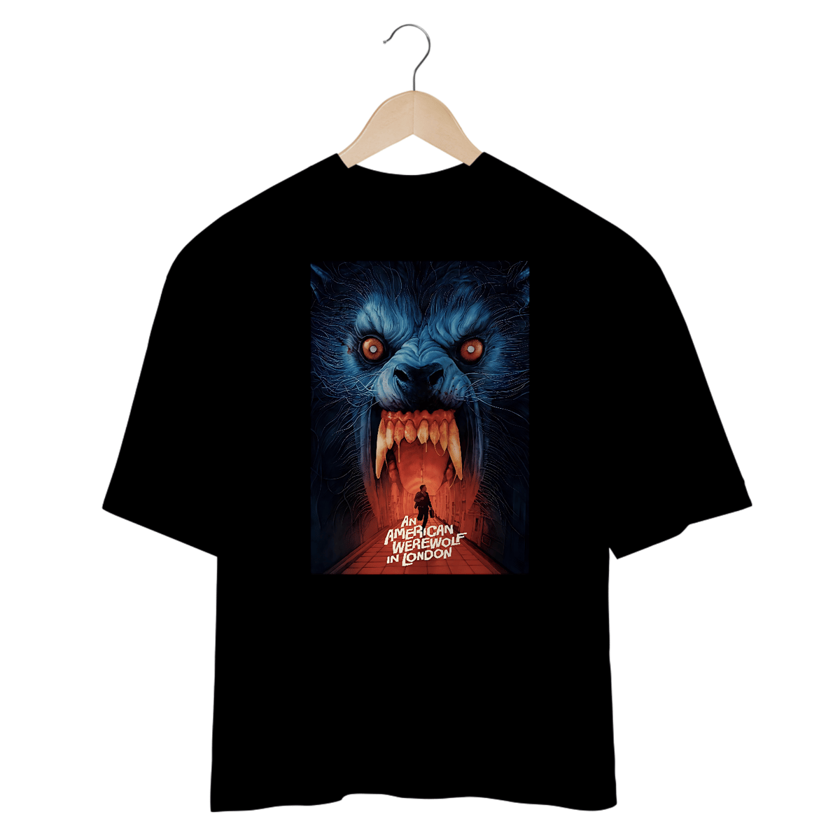 Nome do produto: Camisetas Oversized American wolf