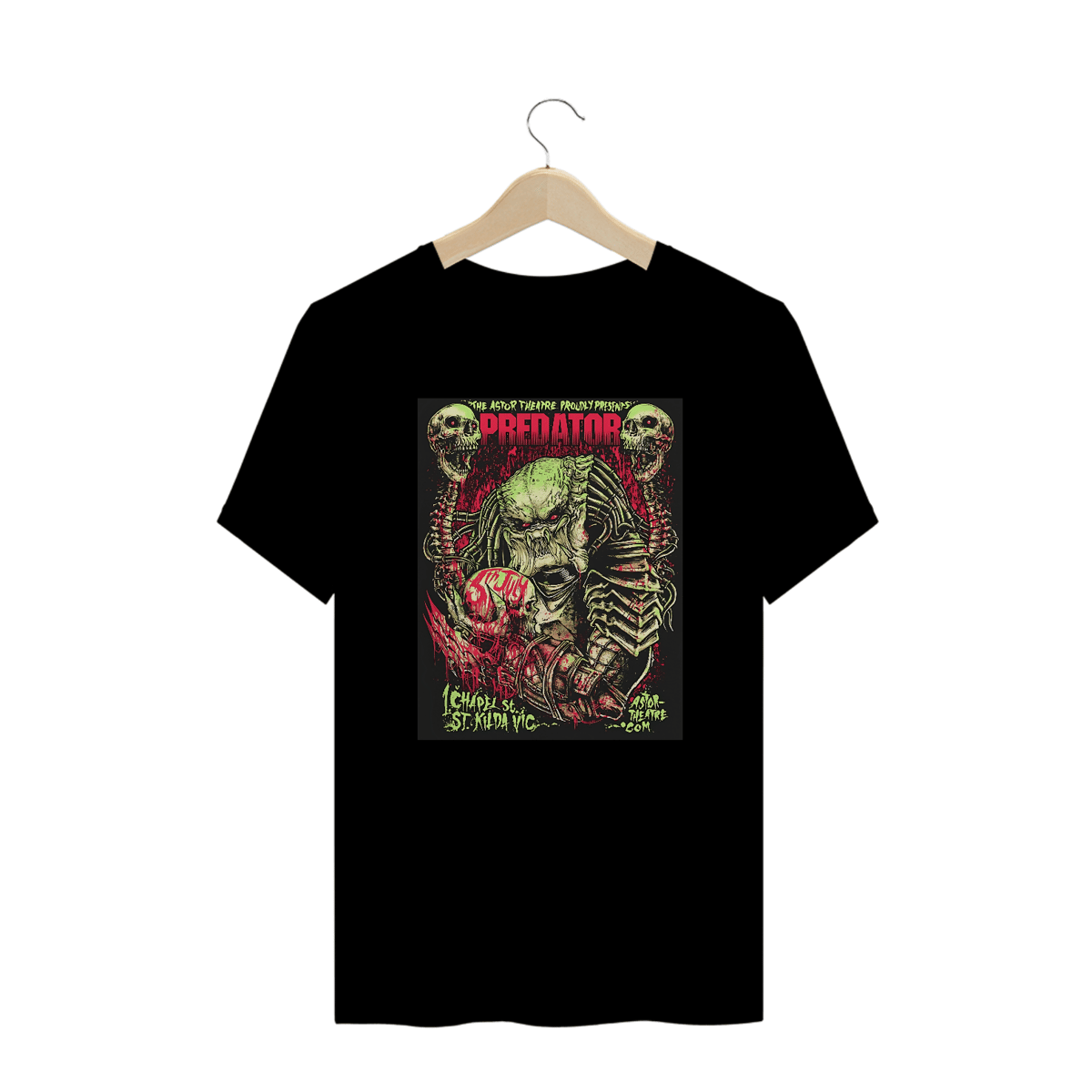 Nome do produto: Camisetas Plus Size Predator