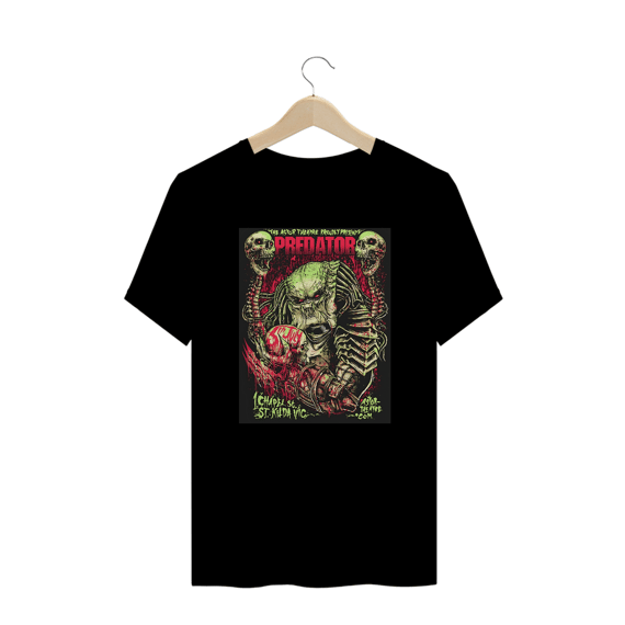 Camisetas Plus Size Predator