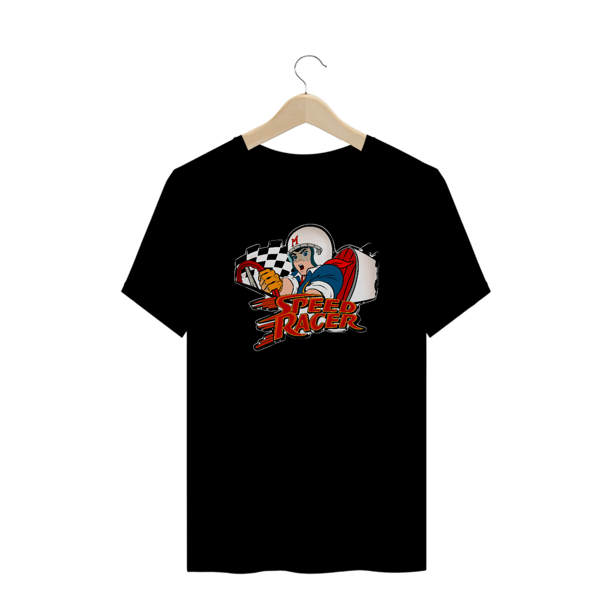 Nome do produto: Camisetas Plus Size Speed Racer 3