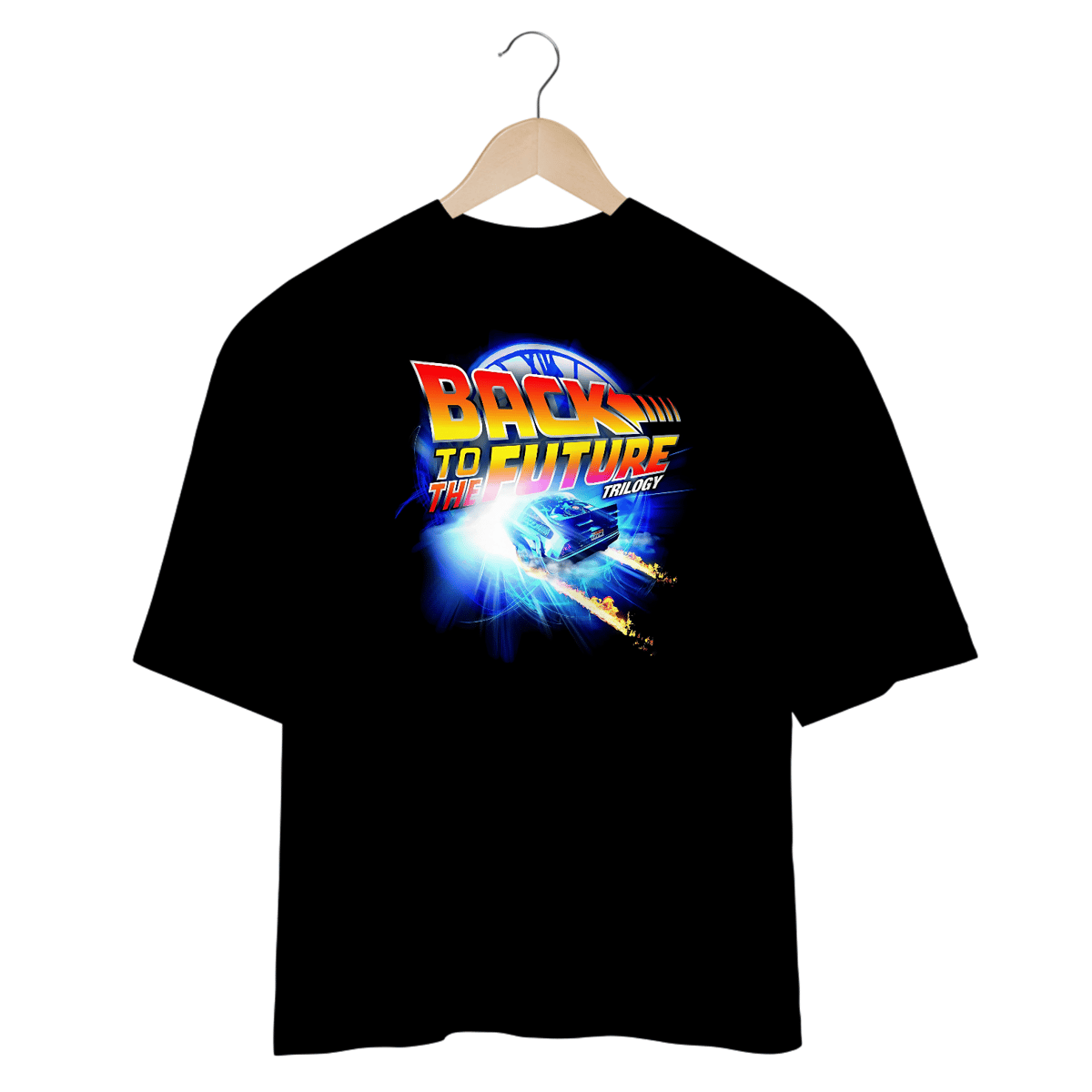 Nome do produto: Camisetas Oversized De Volta Para o Futuro 2