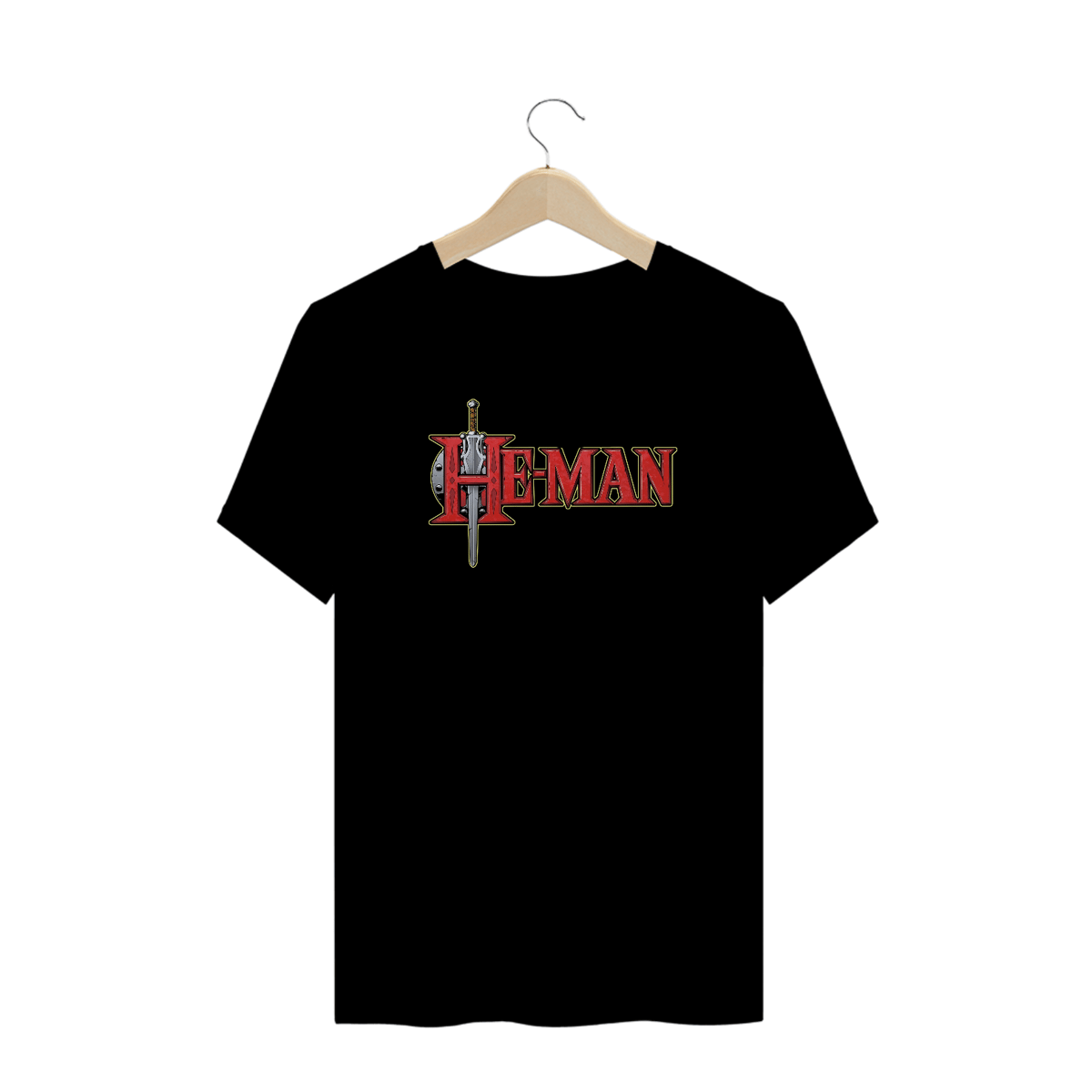Nome do produto: Camisetas Plus Size He-Man
