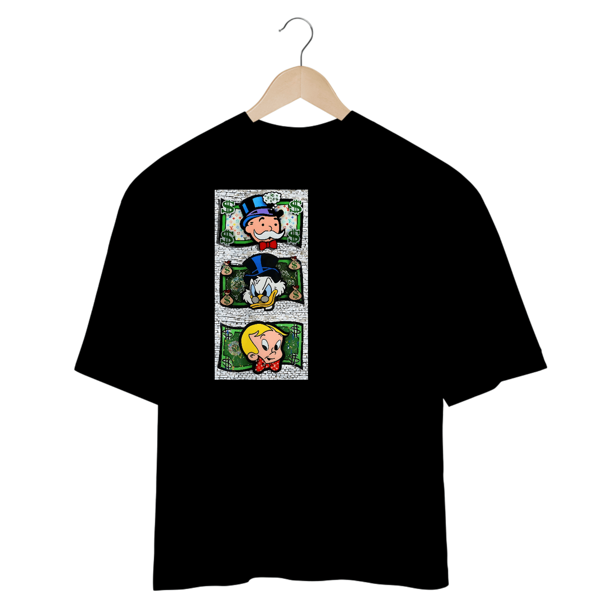 Nome do produto: Camisetas Oversized King´s Money