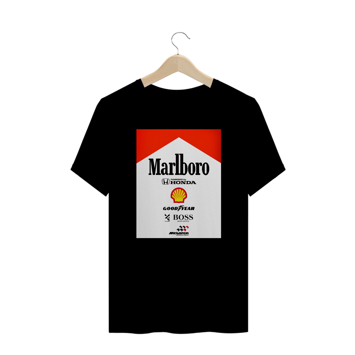 Nome do produto: Camisetas Plus Size Marlboro