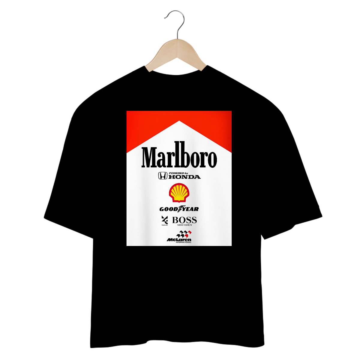 Nome do produto: Camisetas Oversized Marlboro