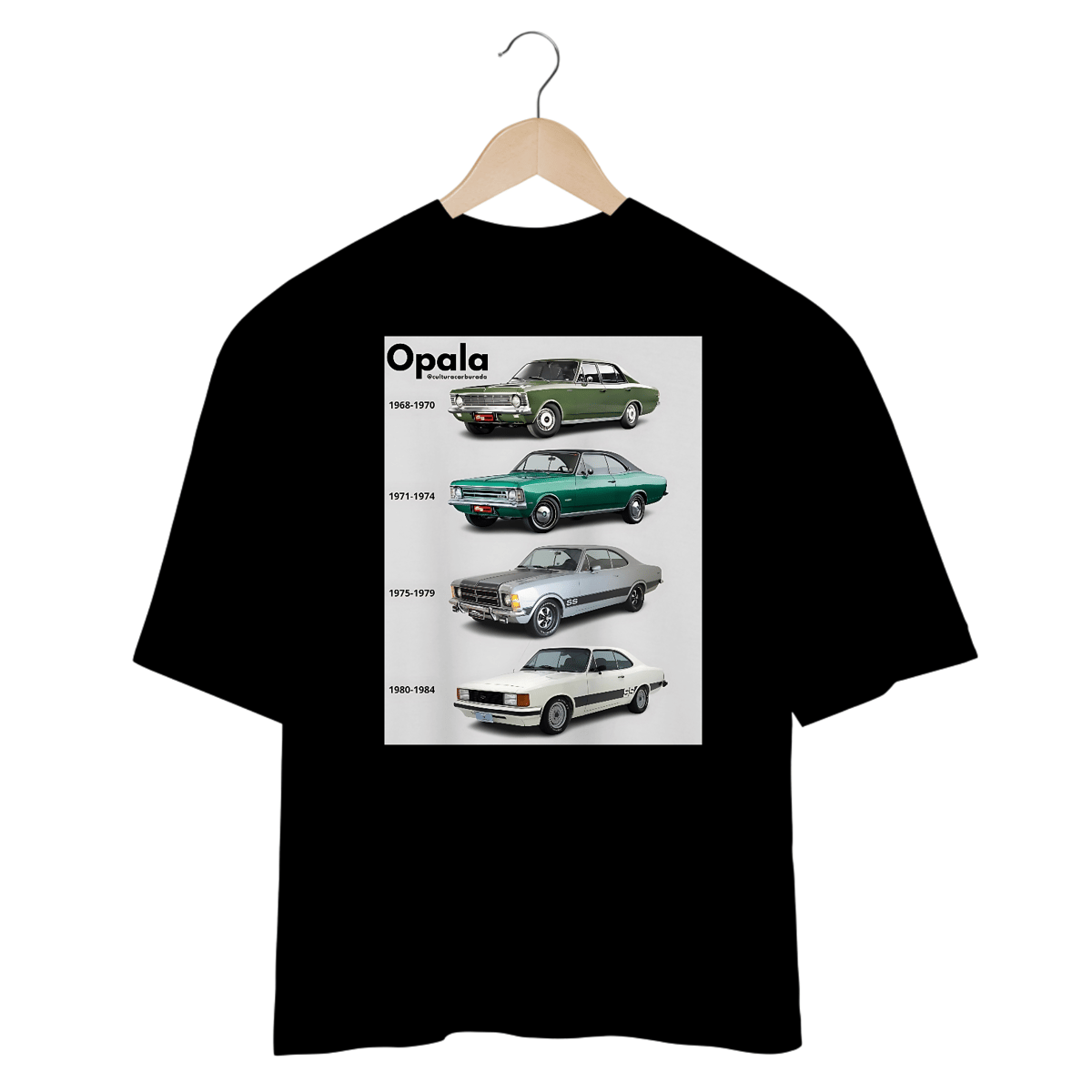 Nome do produto: Camisetas Oversized Opala
