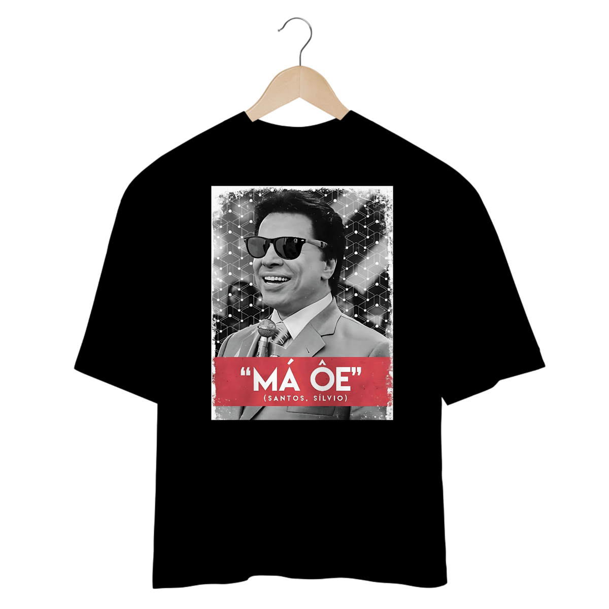 Nome do produto: Camisetas Oversized Silvio Santos