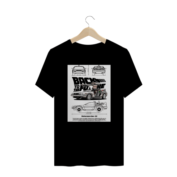 Camisetas Plus Size De Volta Para o Futuro 3