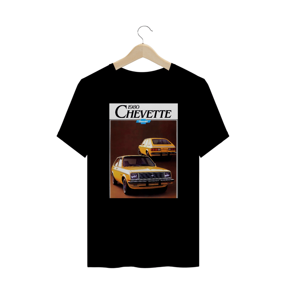 Nome do produto: Camisetas Plus Size Chevette 1980