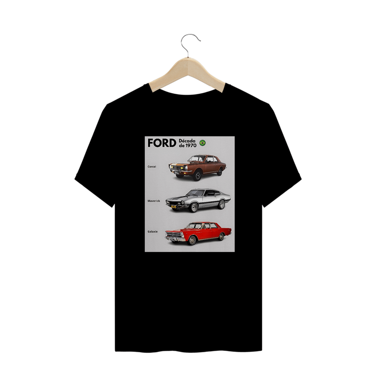 Nome do produto: Camisetas Plus Size Ford DC 70