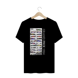 Camisetas Plus Size Grand Prix 1984