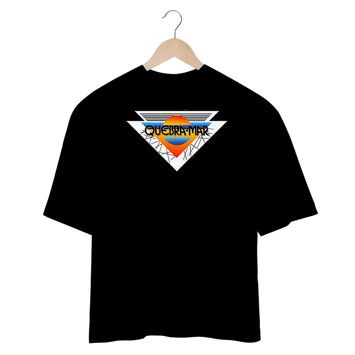 Nome do produto: Camisetas Oversized Quebra - Mar