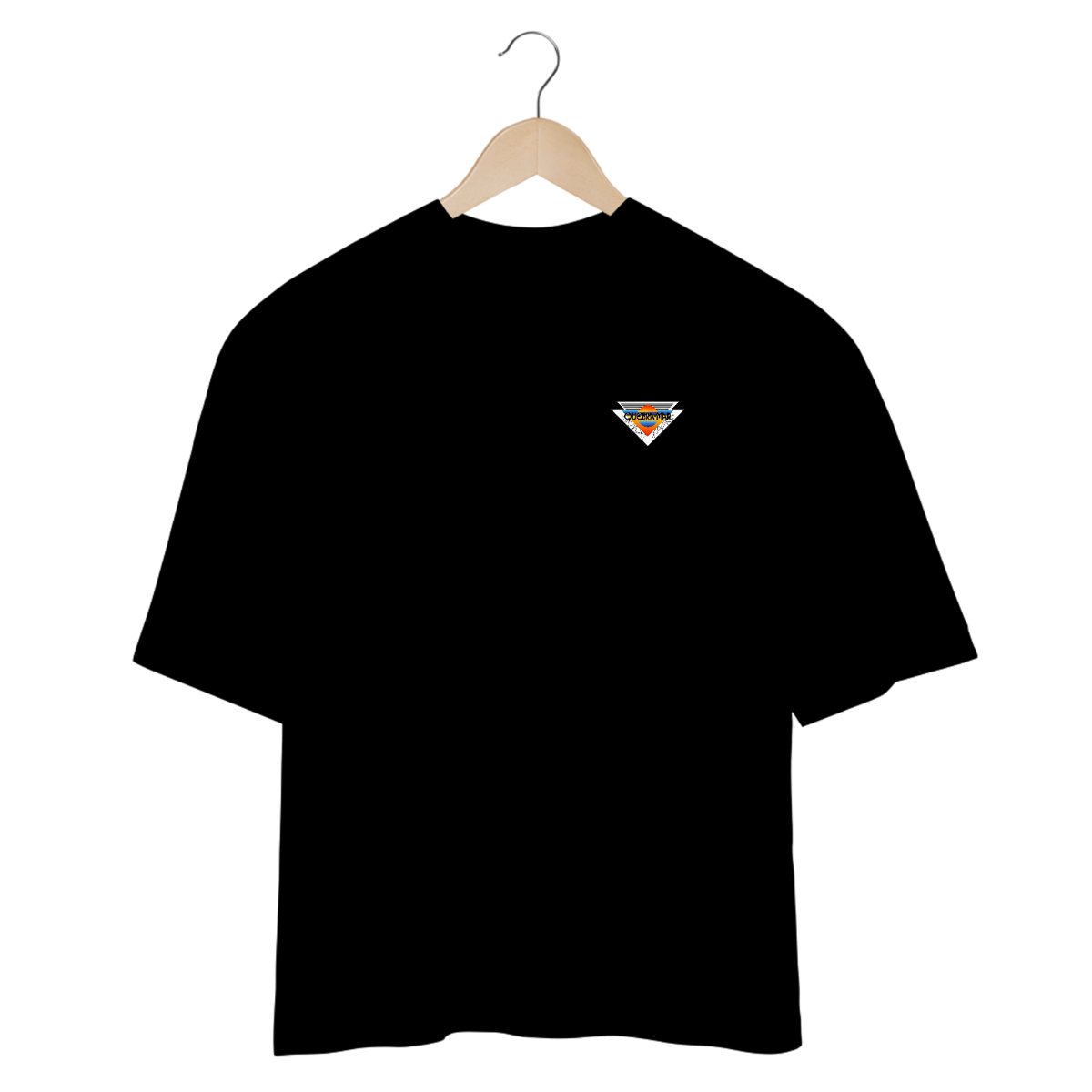 Nome do produto: Camisetas Oversized Quebra - Mar minimalista