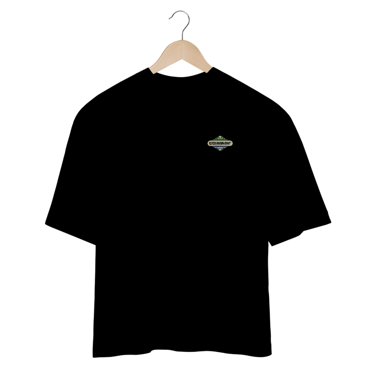 Nome do produto: Camisetas Oversized Company Minimalista