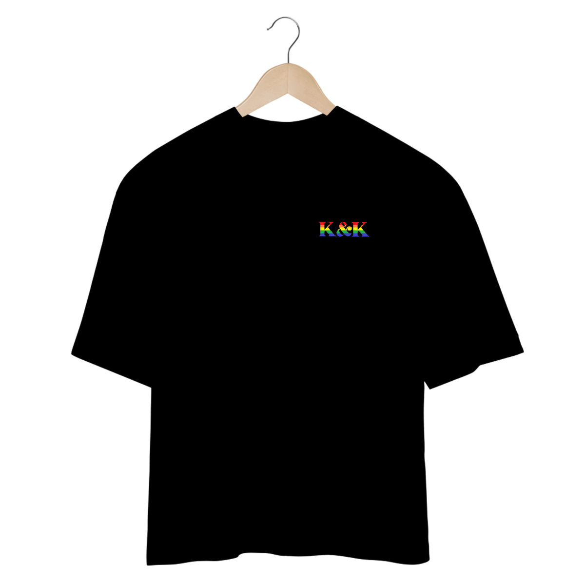 Nome do produto: Camisetas Oversized K & K Minimalista