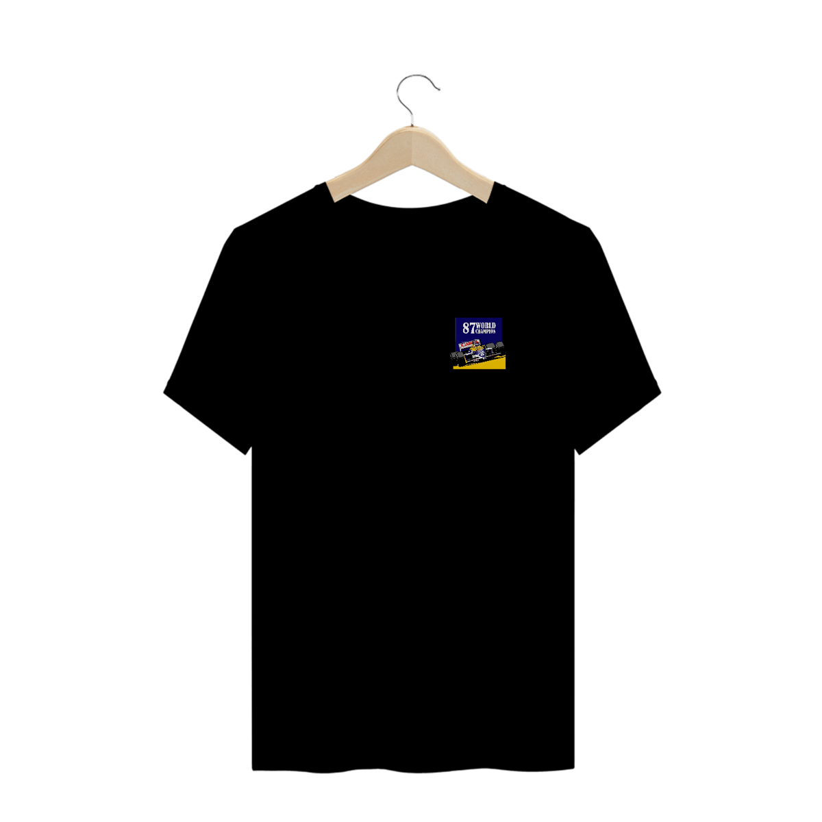 Nome do produto: Camisetas Plus Size World Champion 87 Minimalista