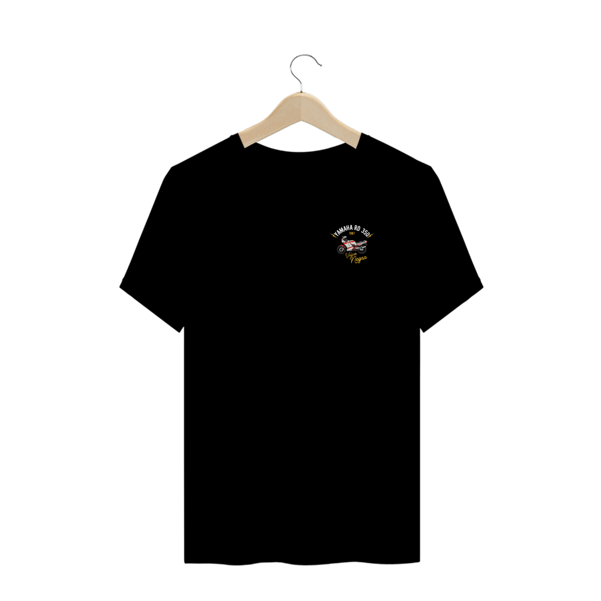 Nome do produto: Camisetas Plus Size Yamaha RD 350 MInimalista