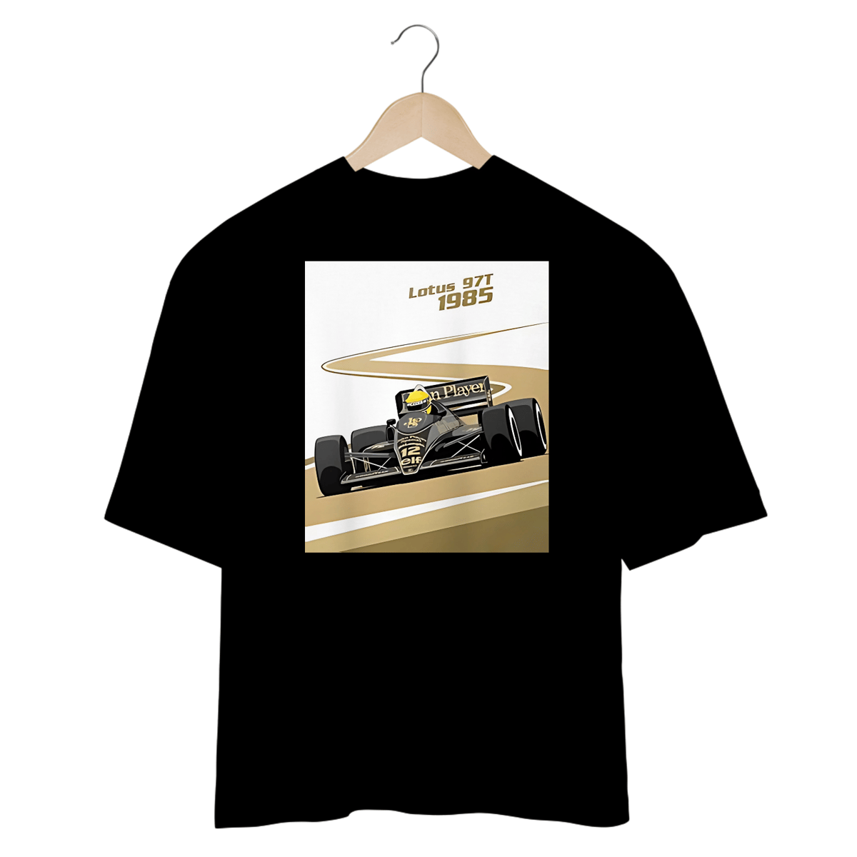 Nome do produto: Camisetas Oversized Lotus 97T