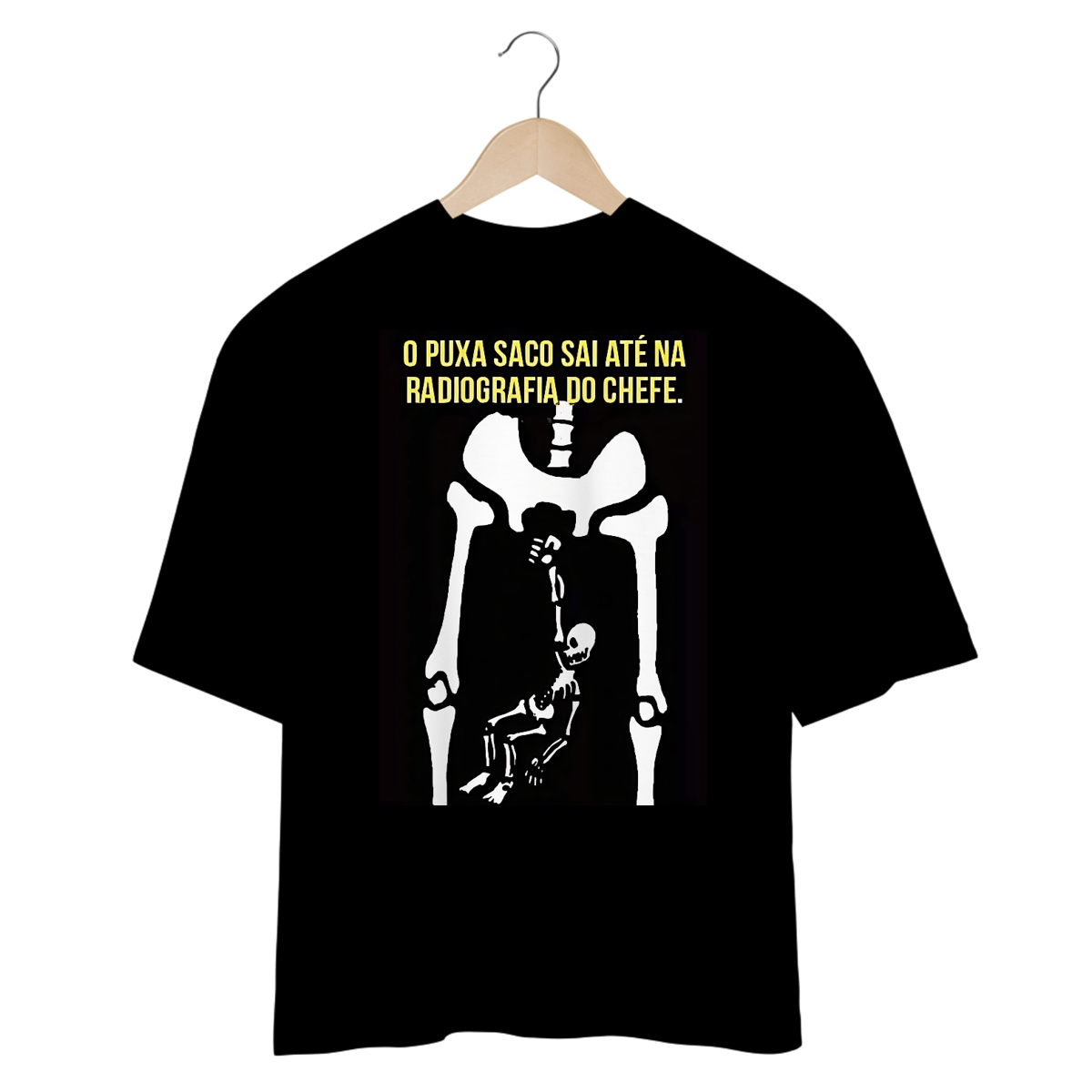Nome do produto: Camisetas Oversized Puxa Saco
