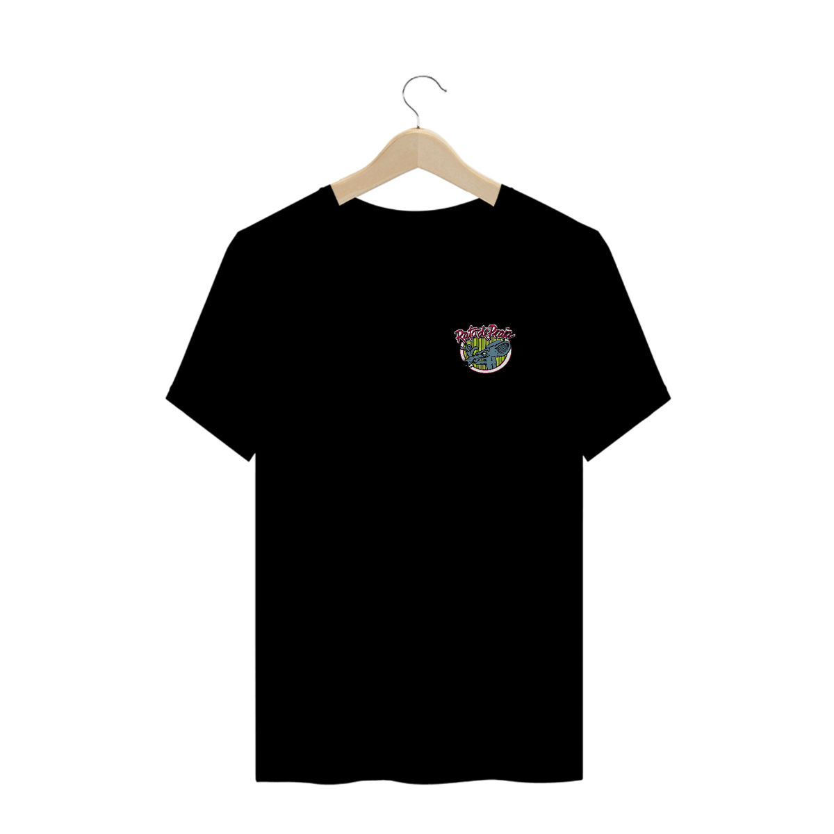 Nome do produto: Camisetas Plus Size Rato de Praia 2  Minimalista
