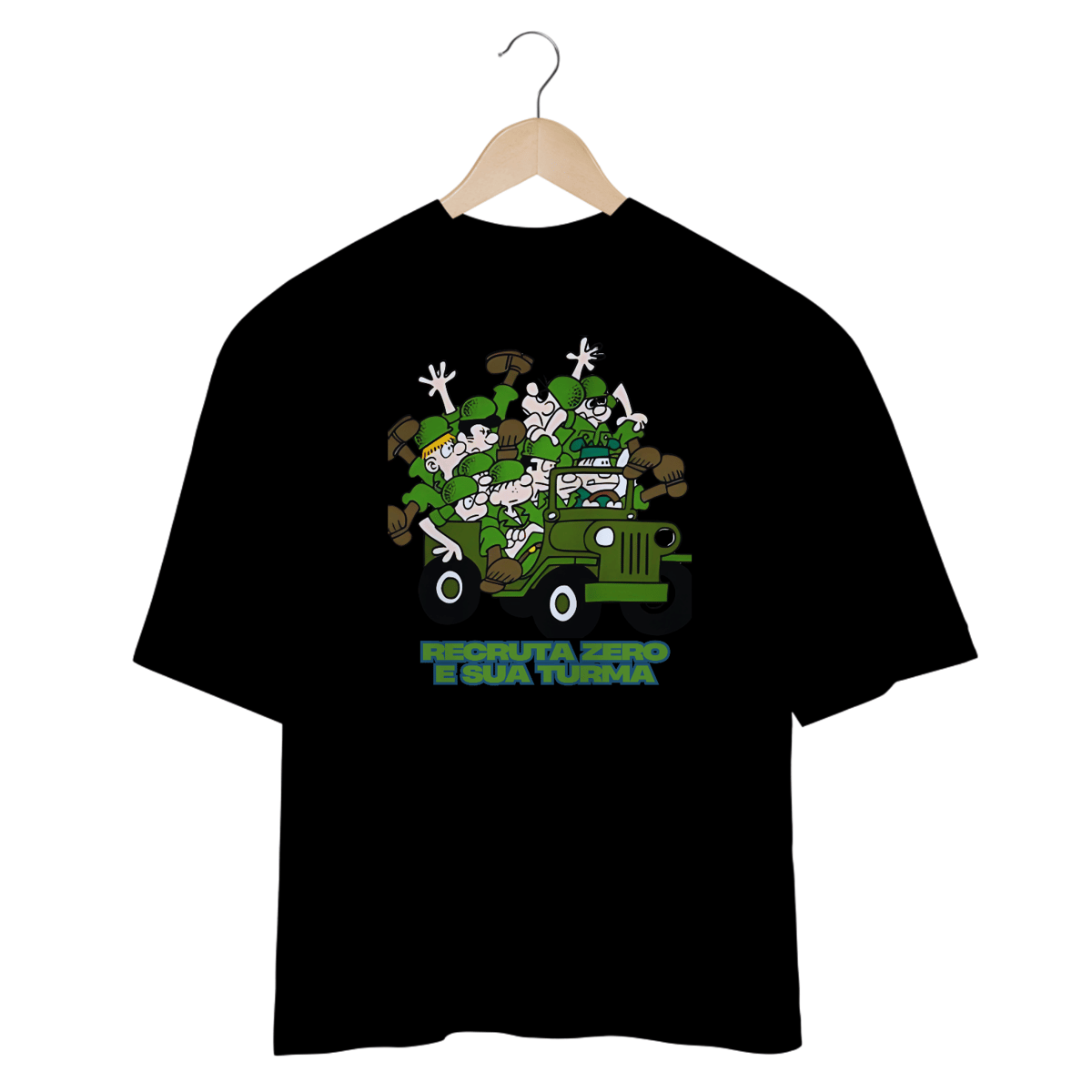 Nome do produto: Camisetas Oversized Turma Do Zero