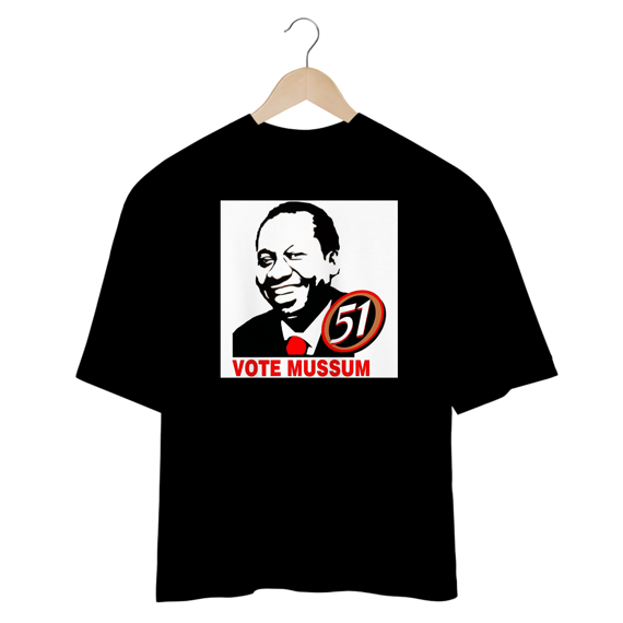 Camisetas Oversized Vote Mussum