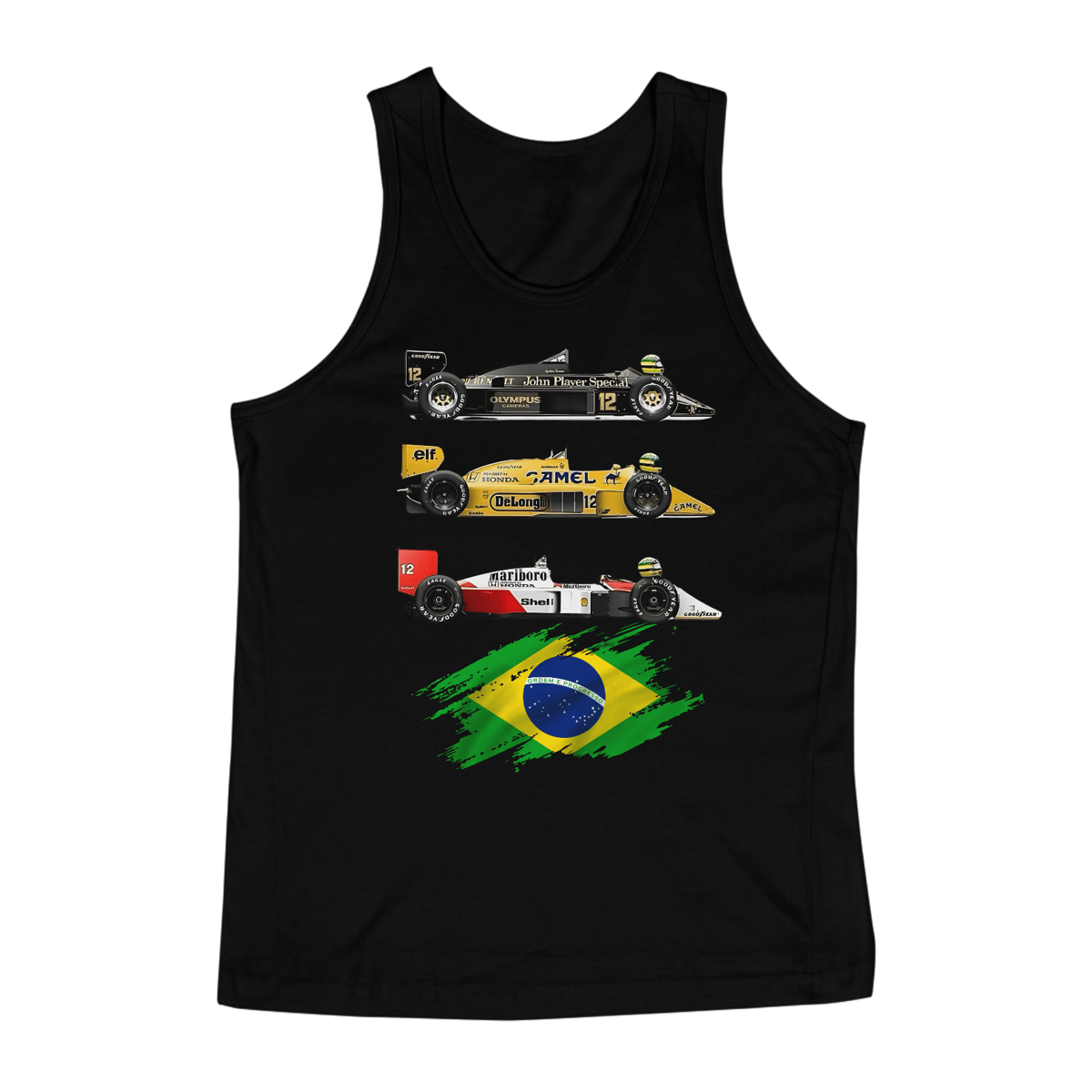 Nome do produto: Regata F1 Brasil