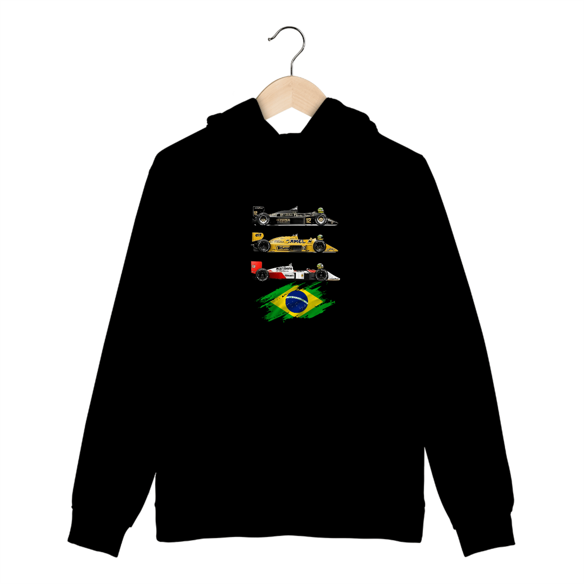 Nome do produto: Moletom Canguru F1 Brasil