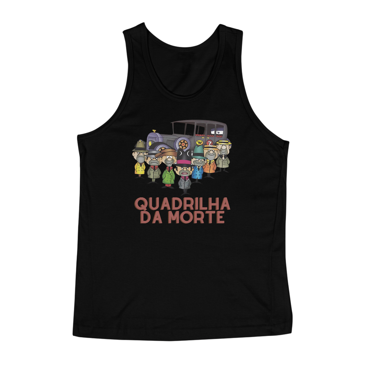 Nome do produto: Regata Quadrilha Da Morte