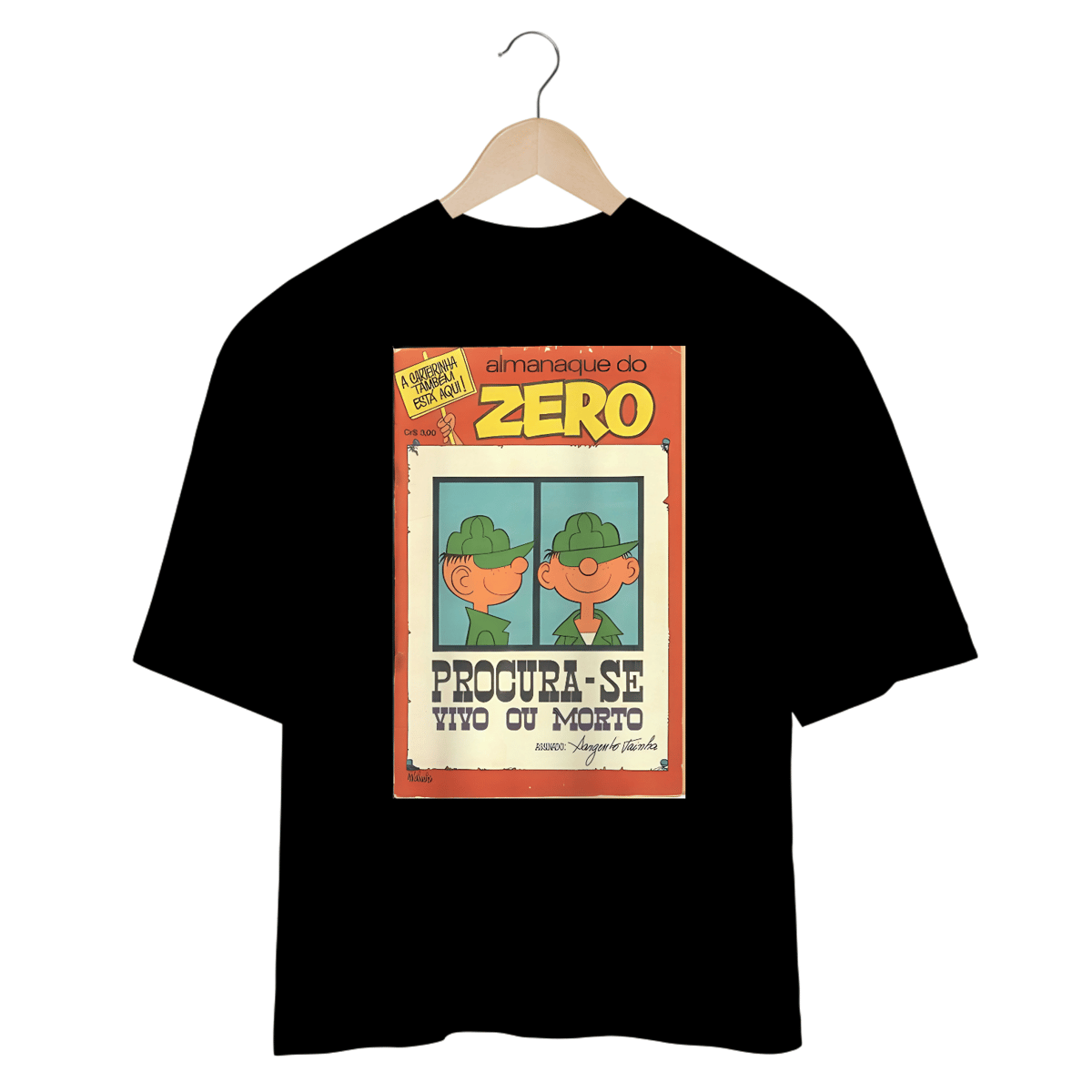 Nome do produto: Camisetas Oversized Almanaque Do Zero