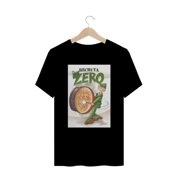 Camisetas Plus Size Recruta Zero