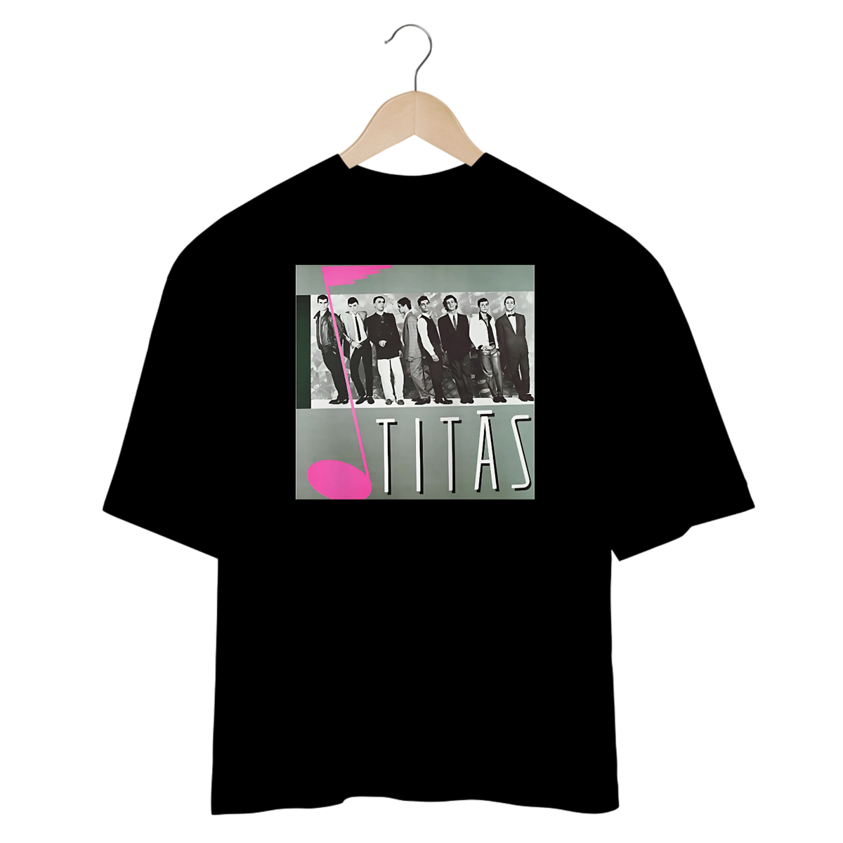 Nome do produto: Camisetas Oversized Titãs