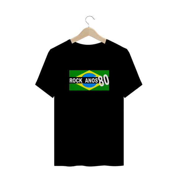 Camisetas Plus Size Rock Anos 80