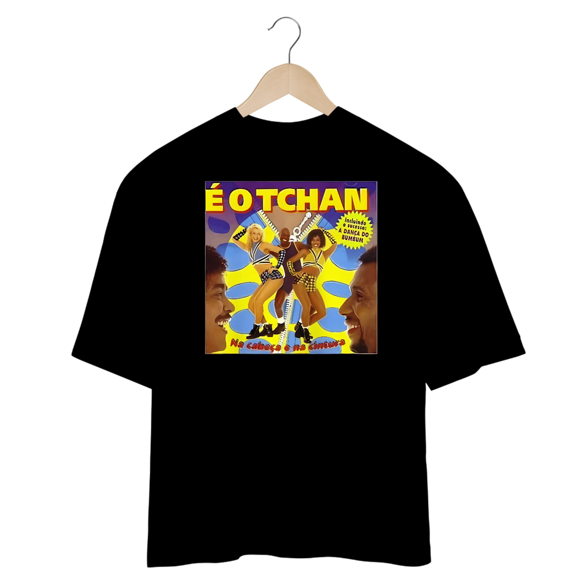 Nome do produto: Camisetas Oversized É O Tchan