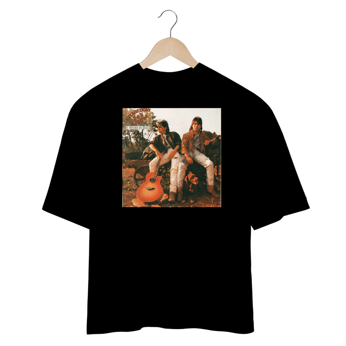 Nome do produto: Camisetas Oversized Chitãozinho & Xororó