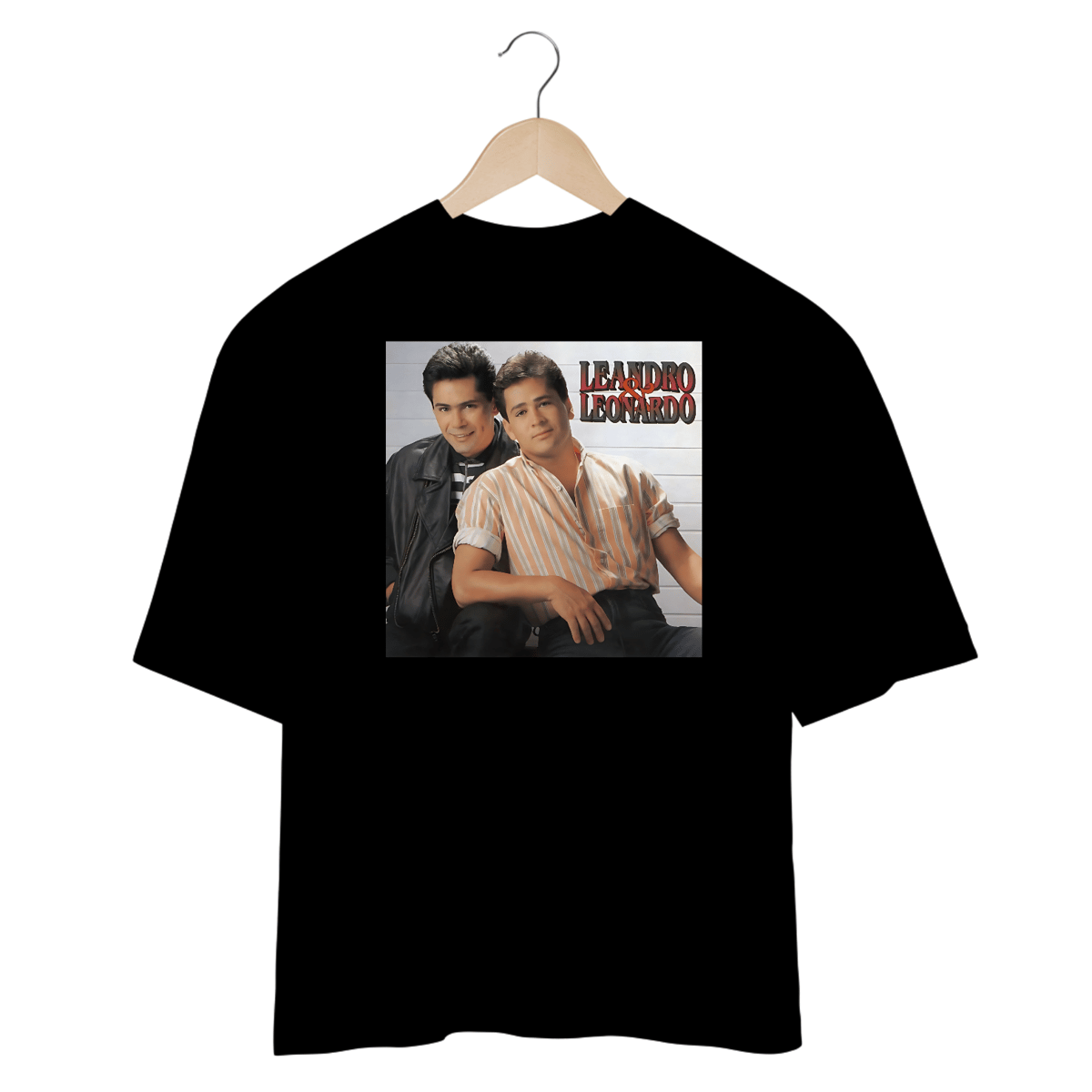Nome do produto: Camisetas Oversized Leandro & Leonardo