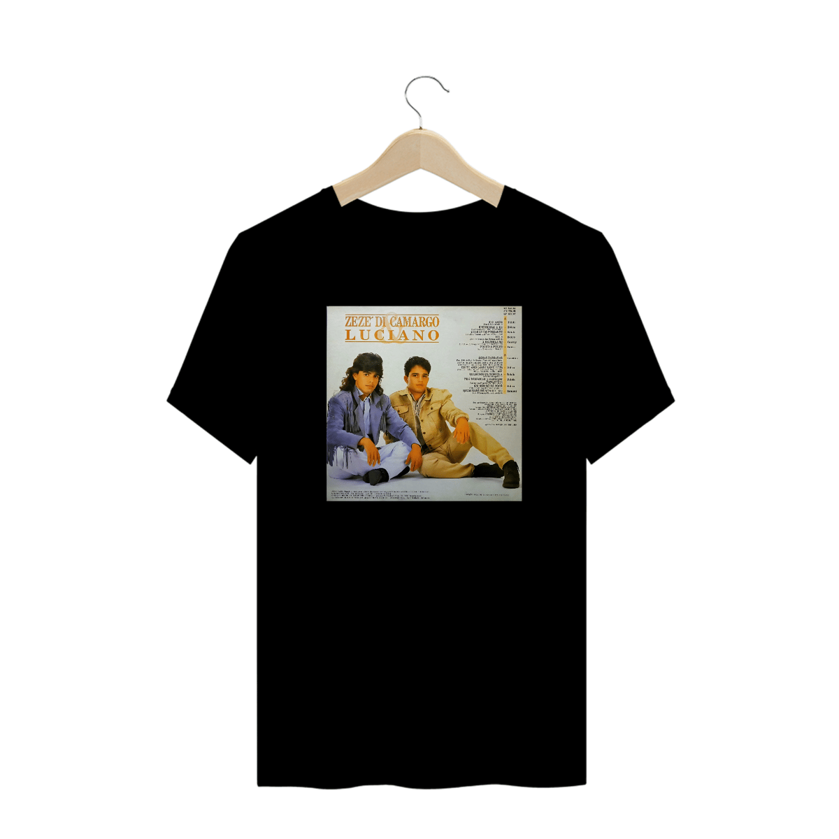 Nome do produto: Camisetas Plus Size Zezé Di Camargo & Luciano