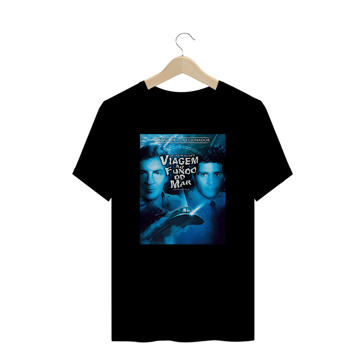 Nome do produto: Camisetas Plus Size Viagem Ao Fundo Do Mar