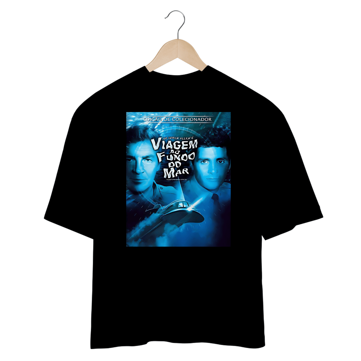 Nome do produto: Camisetas Oversized Viagem Ao Fundo Do Mar