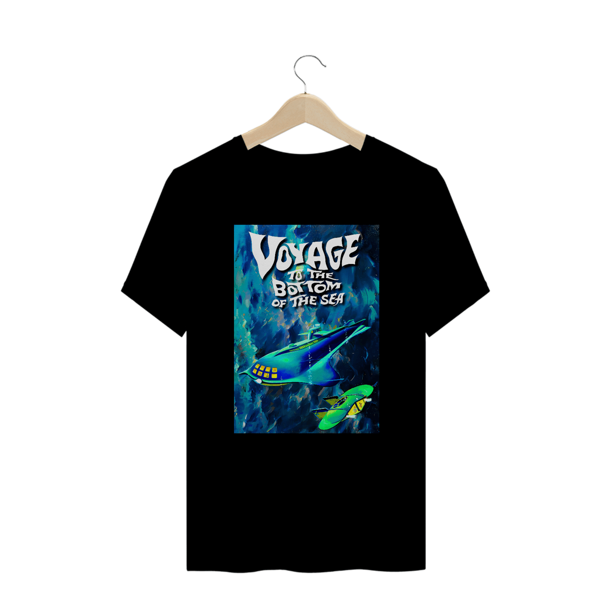 Nome do produto: Camisetas Plus Size Viagem ao Fundo Do Mar 2
