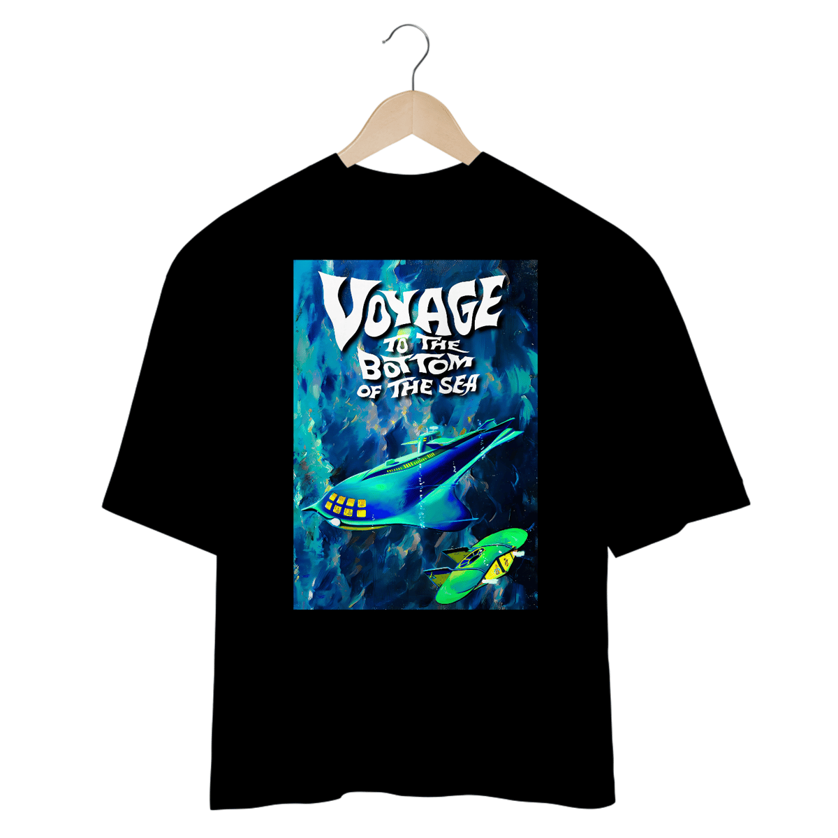 Nome do produto: Camisetas Oversized Viagem ao Fundo Do Mar 2