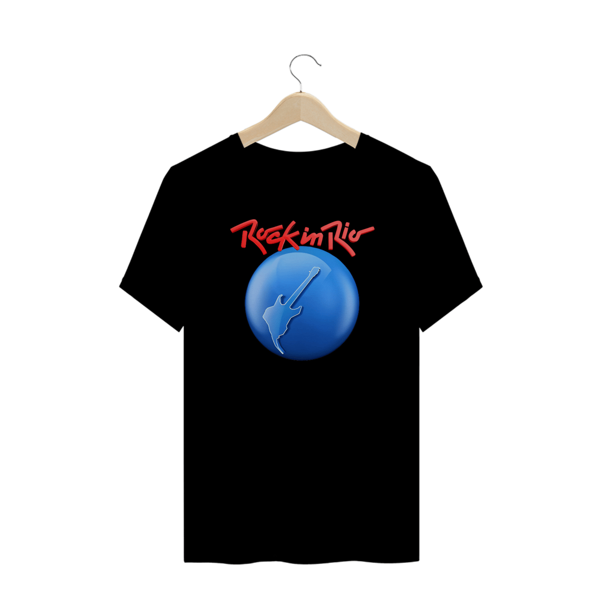 Nome do produto: Camisetas Plus Size Rock In Rio