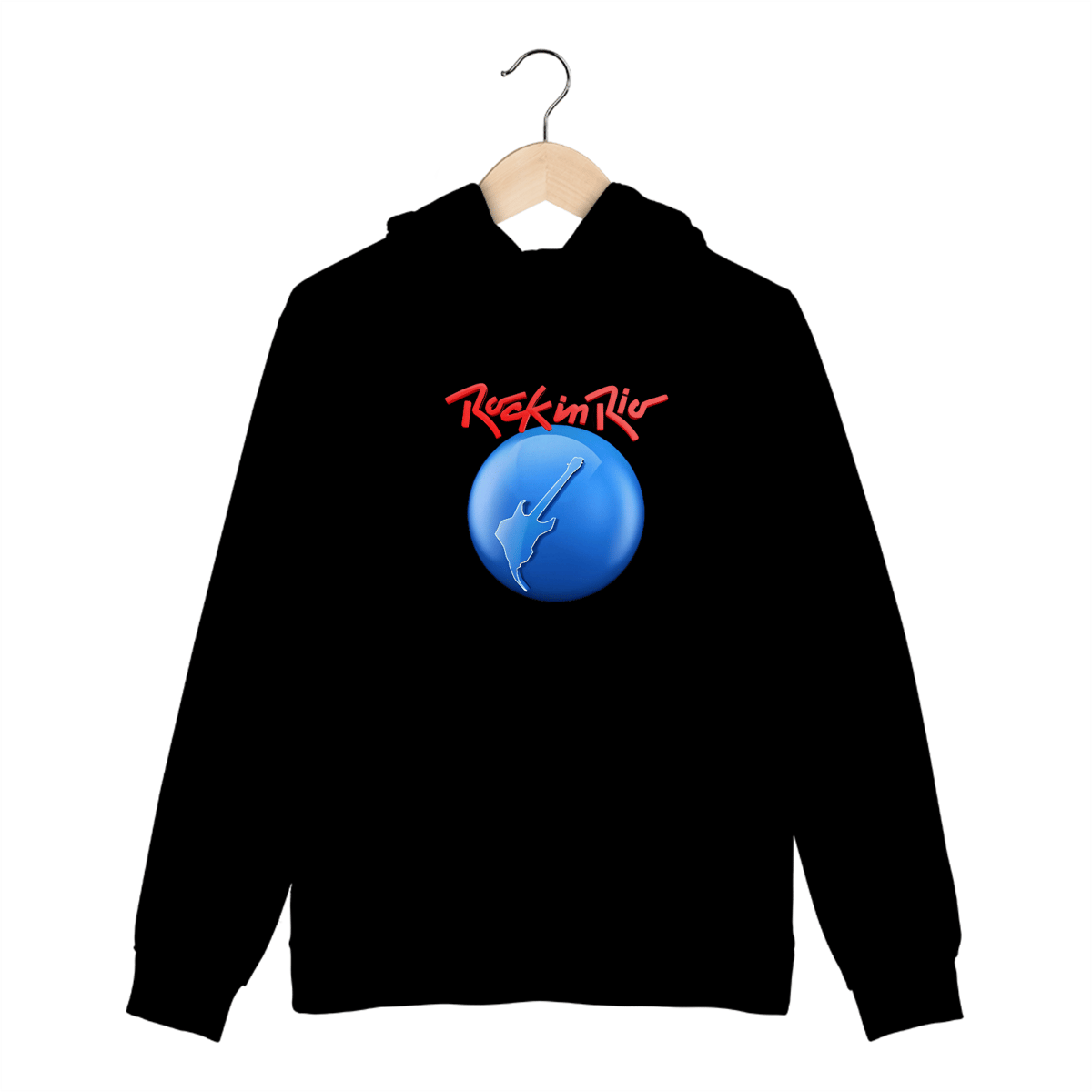 Nome do produto: Moletom Canguru Rock In Rio
