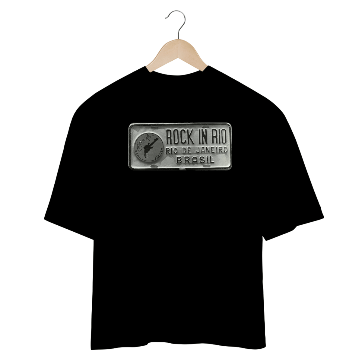 Nome do produto: Camisetas Oversized Rock In Rio 2