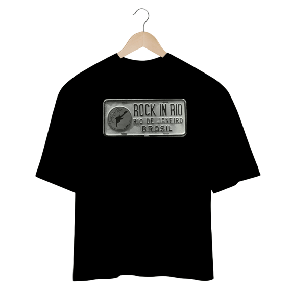 Camisetas Oversized Rock In Rio 2