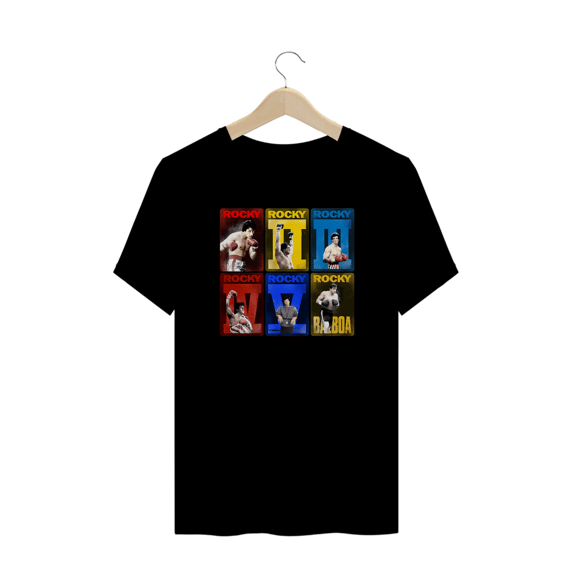 Camisetas Plus Size Coleção Rocky