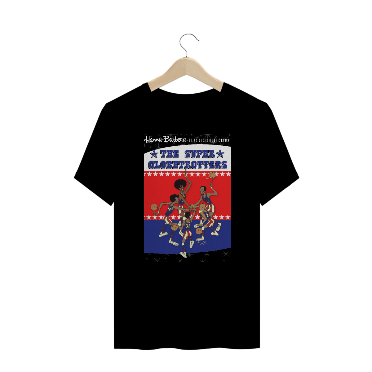 Nome do produto: Camisetas Plus Size Globetrotters