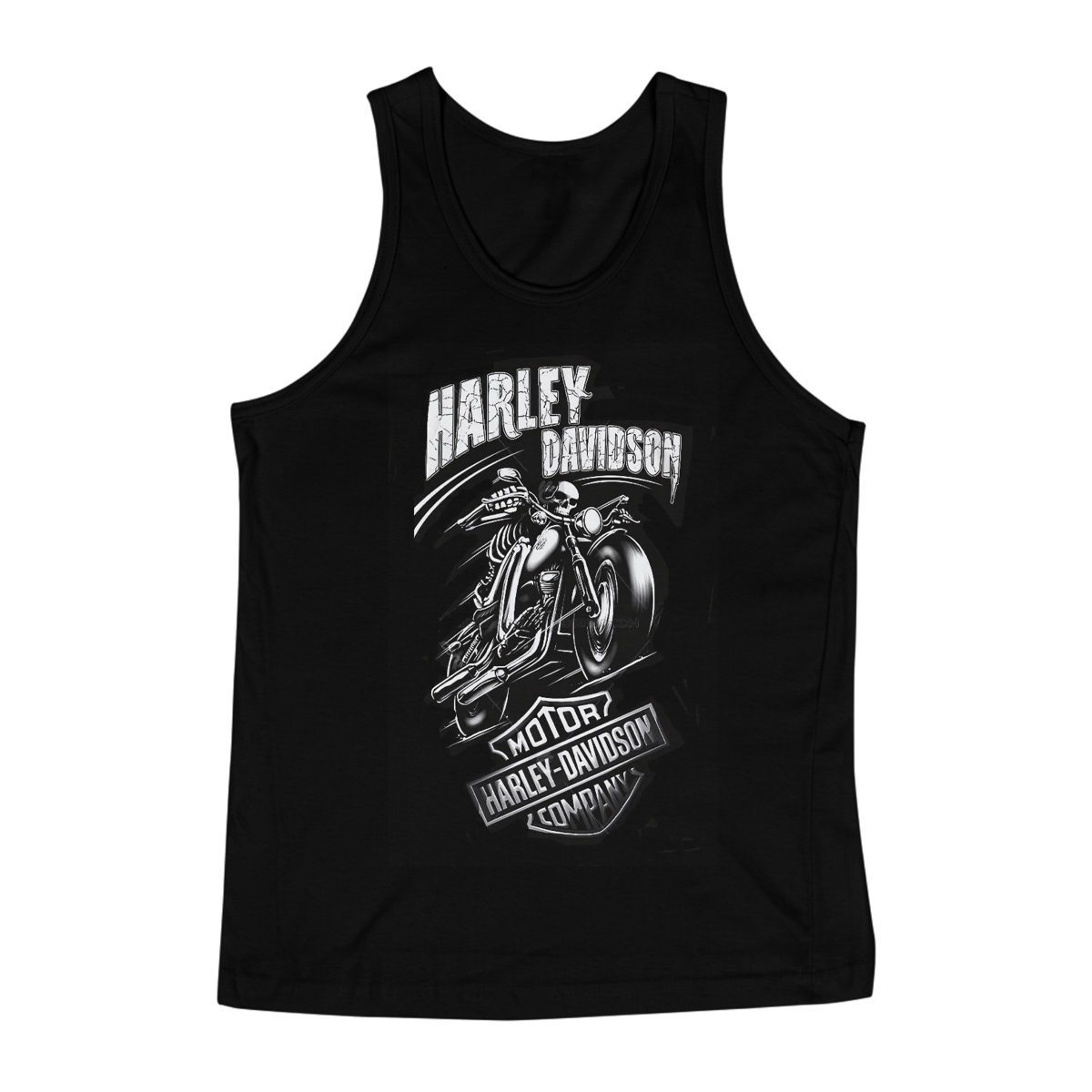Nome do produto: Regata Harley Caveira